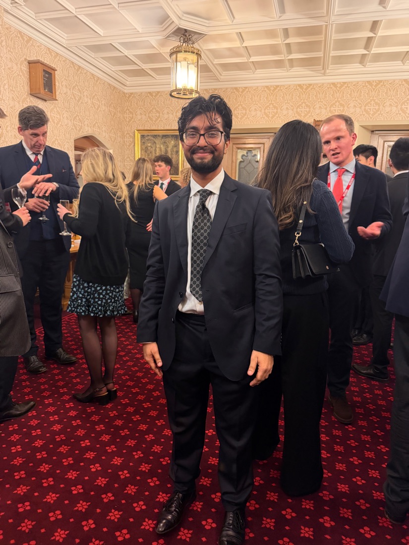 A reception — the part of academia nobody warns you is fun.